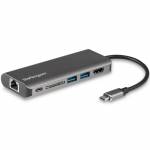 Startech - StarTech.com USB-C Multiport Adapter w/ SD Slot - PD - 4K HDMI GbE - USB-A - Docking Station - (USB-C / Thunderbolt 3) - GigE