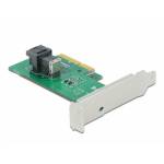 Delock - PCI Express x4 Karte zu 1 x intern SFF-8643 NVMe Low Profile, Schnittstellenkarte