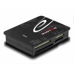 Delock - - Kartenleser (MMC, SD, xD, microSD, MS Micro, CFast Card) - USB2.0 (91007)