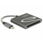 Delock - DeLOCK USB Type-C Card Reader for CFast 2,0 memory cards - Kartenadapter (CFast Card Typ I, CFast Card Typ II) - USB-C (91745)